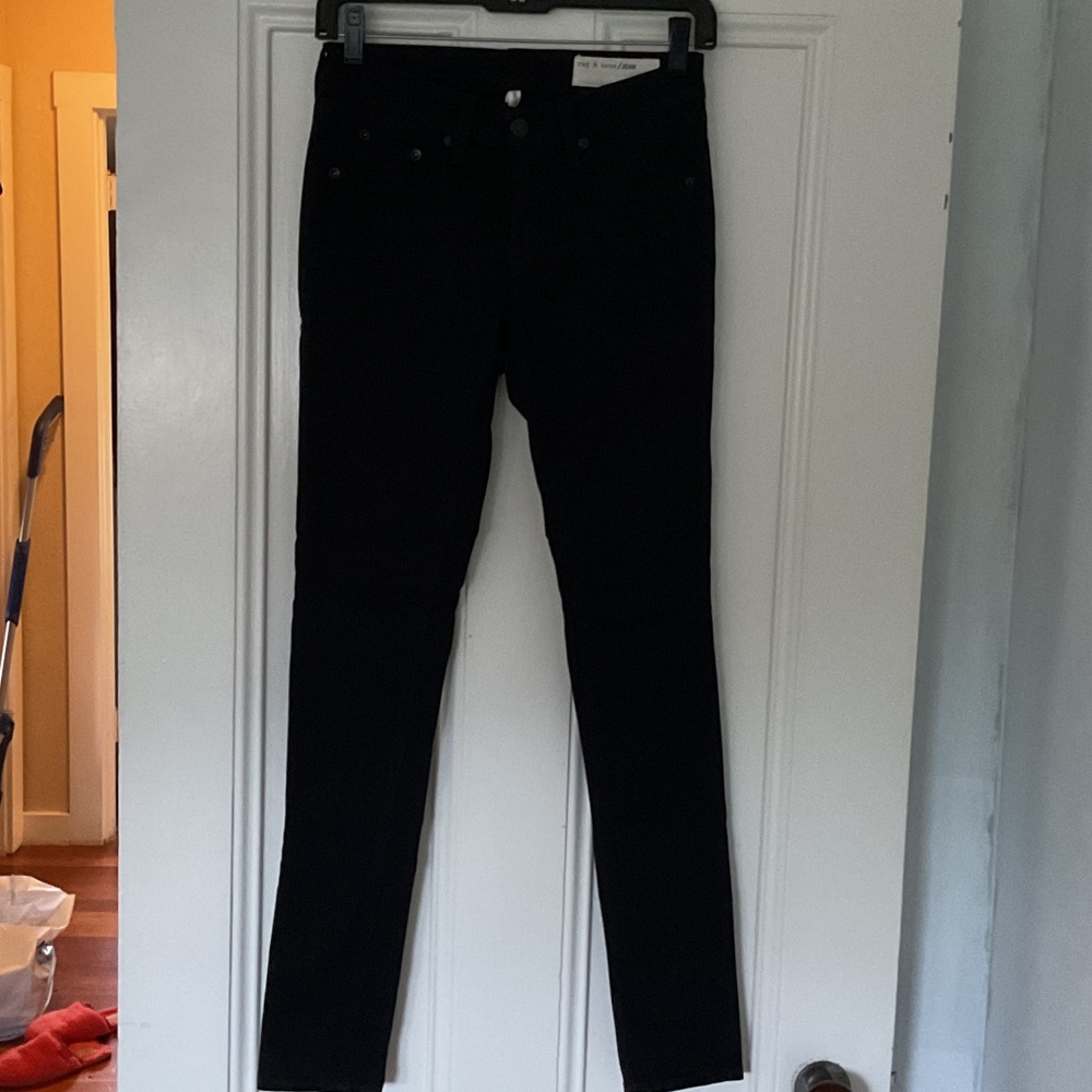 rag & bone Black Leggings